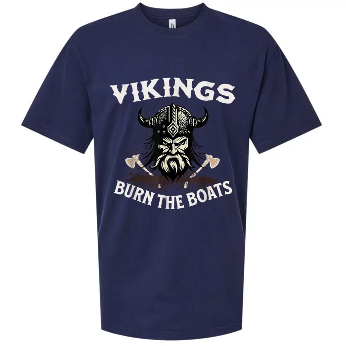 Vikings High School College Sports Motivation Sueded Cloud Jersey T-Shirt