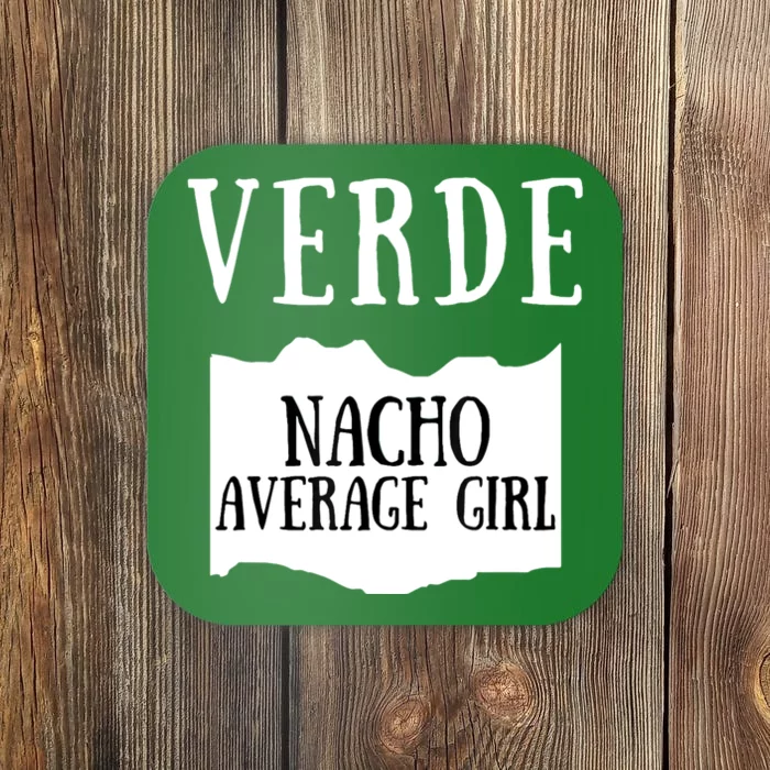 Verde Hot Sauce Packet Group Costume Coaster