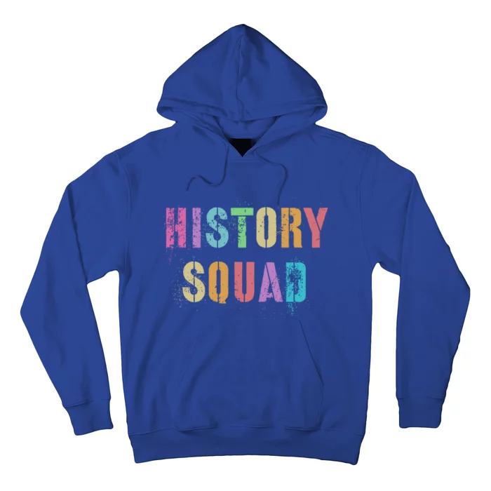 Vintage History Squad Back To School Teacher Student Team Cool Gift Hoodie