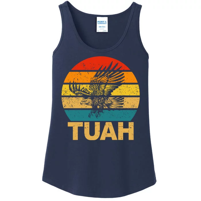 Vintage Hawk Tuah Hilarious Ladies Essential Tank