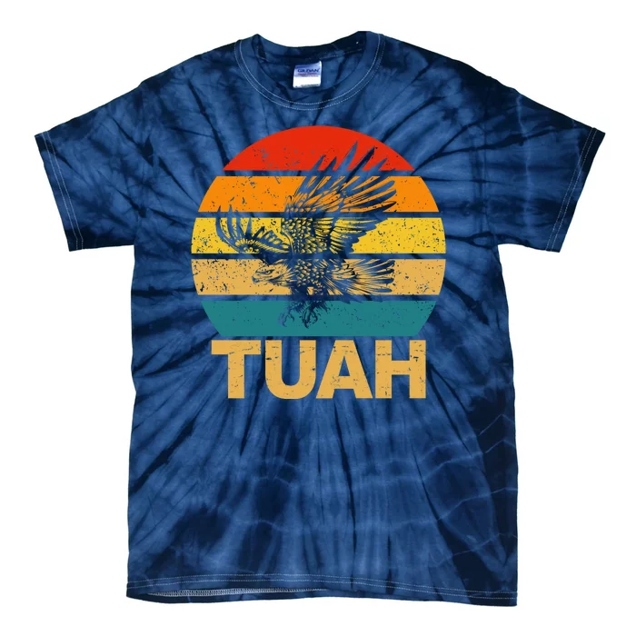 Vintage Hawk Tuah Hilarious Tie-Dye T-Shirt