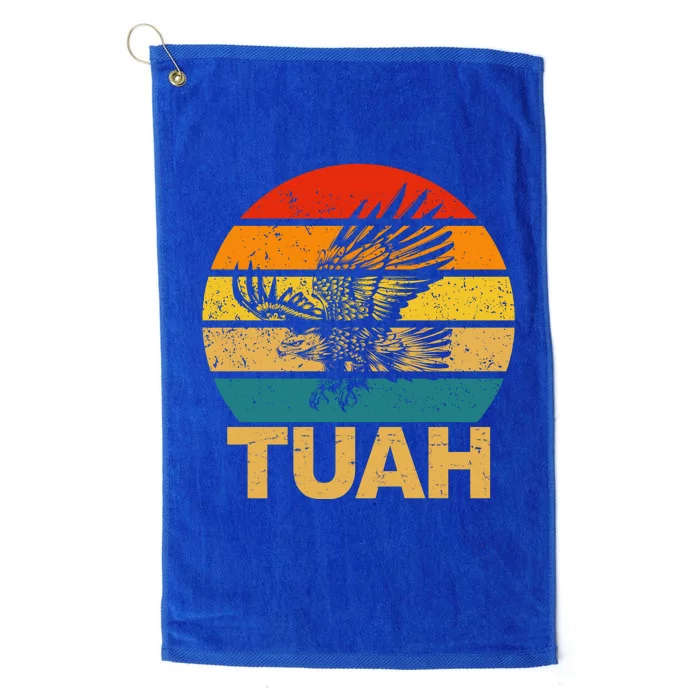 Vintage Hawk Tuah Hilarious Platinum Collection Golf Towel