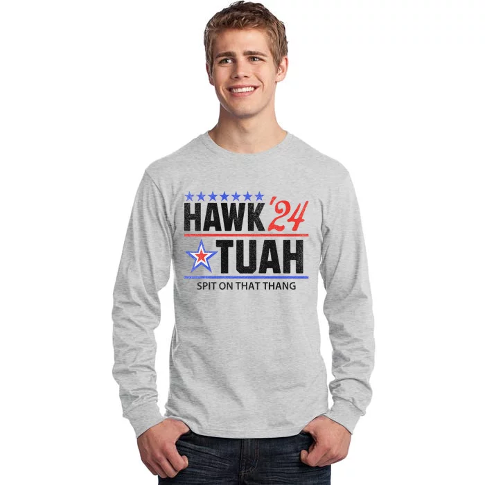 Vintage Hawk Tauh 24 Sarcastic Parody Tall Long Sleeve T-Shirt