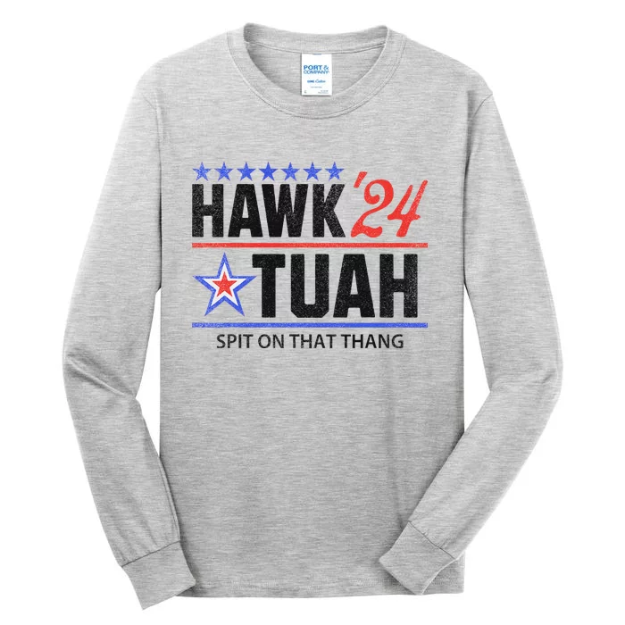 Vintage Hawk Tauh 24 Sarcastic Parody Tall Long Sleeve T-Shirt