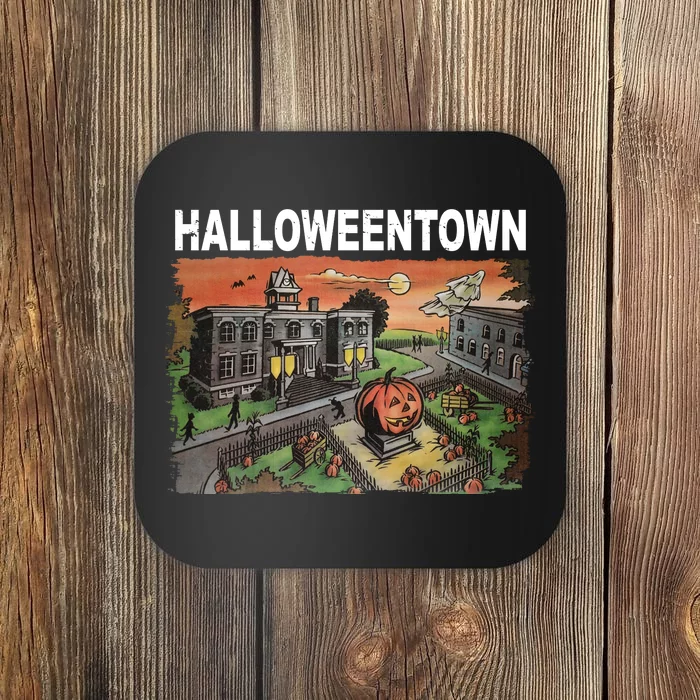 Vintage Halloween Town Coaster