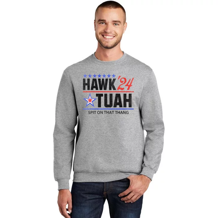 Vintage Hawk Tauh 24 Sarcastic Parody Sweatshirt