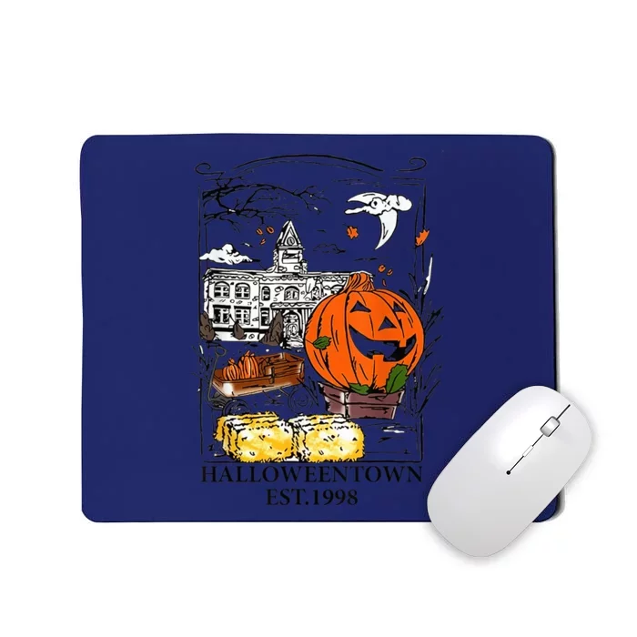 Vintage Halloween Town  Wo Gift Mousepad