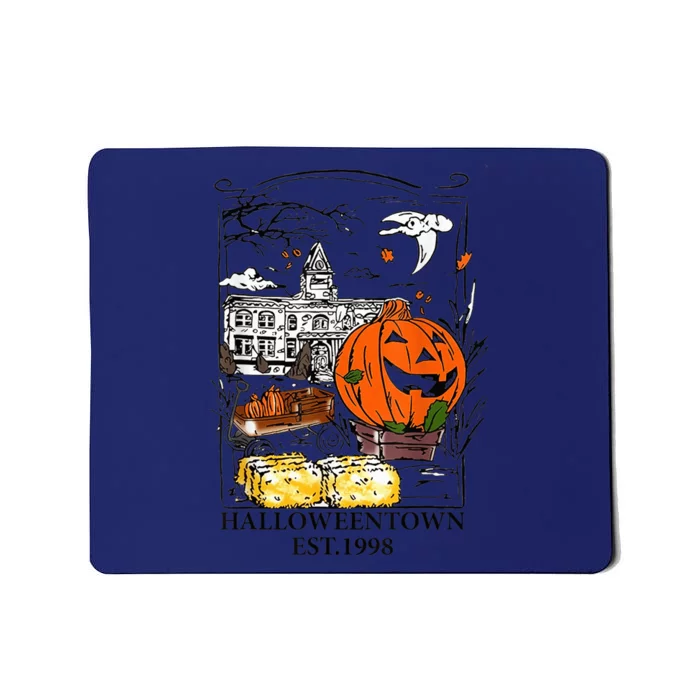 Vintage Halloween Town  Wo Gift Mousepad