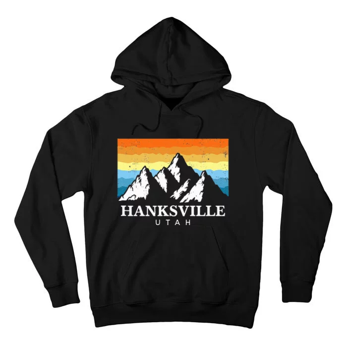 Vintage Hanksville Utah Mountain Hiking Souvenir Tall Hoodie