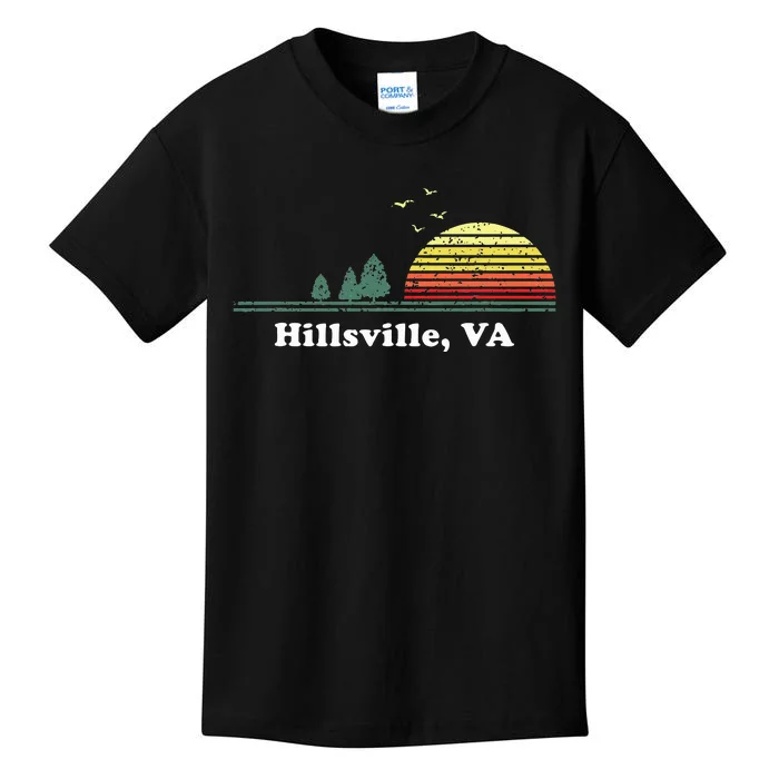 Vintage Hillsville Utah Home Souvenir Kids T-Shirt