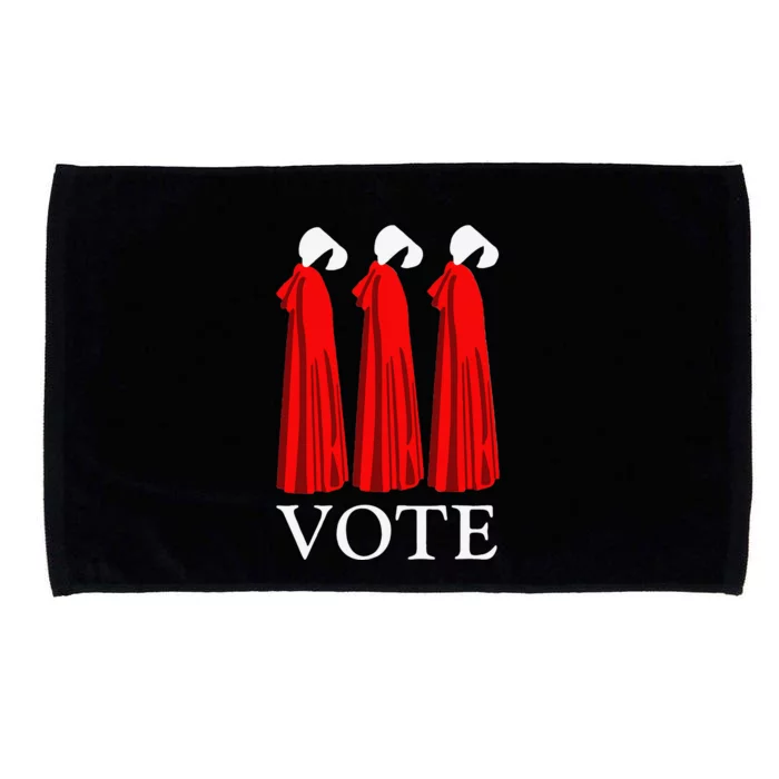 Vote Handmaids Vote 2024 Feminist Funny Microfiber Hand Towel