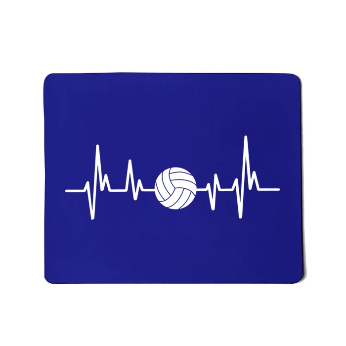 Volleyball Heartbeagift Volleyball Lover Gift Mousepad