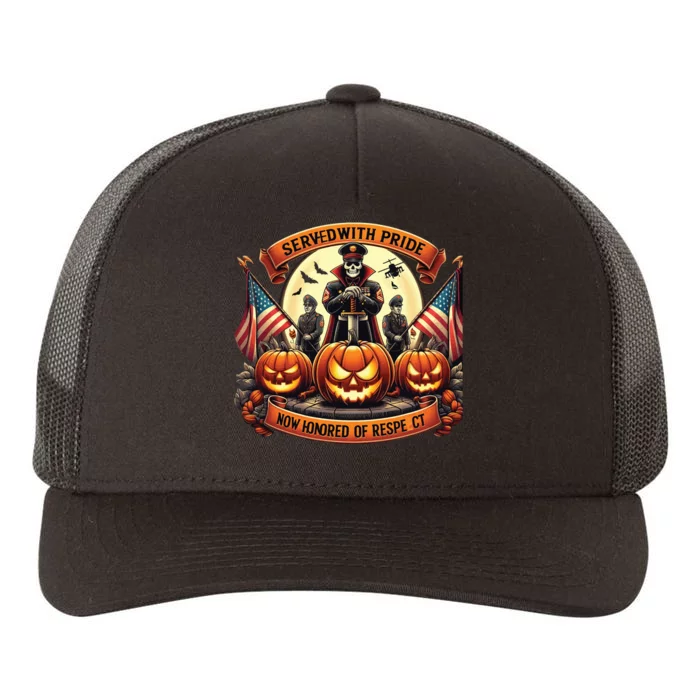 Veterans Halloween Yupoong Adult 5-Panel Trucker Hat