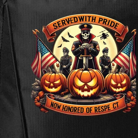 Veterans Halloween City Backpack