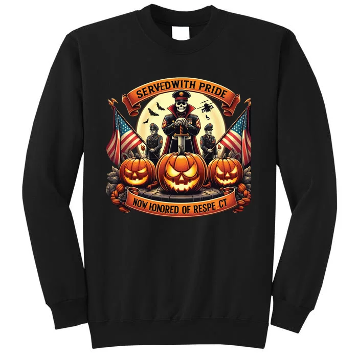 Veterans Halloween Tall Sweatshirt