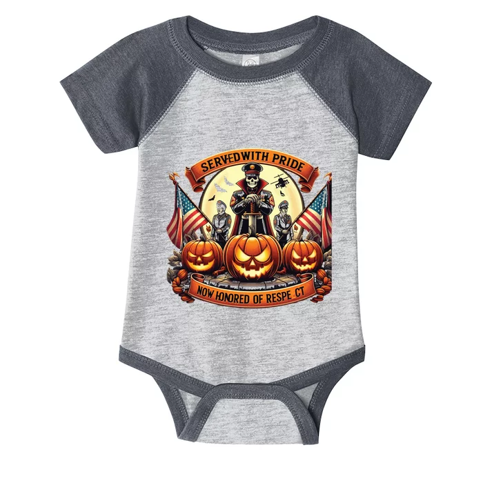 Veterans Halloween Infant Baby Jersey Bodysuit