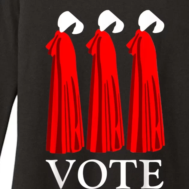 Vote Handmaids Vote 2024 Feminist Womens CVC Long Sleeve Shirt