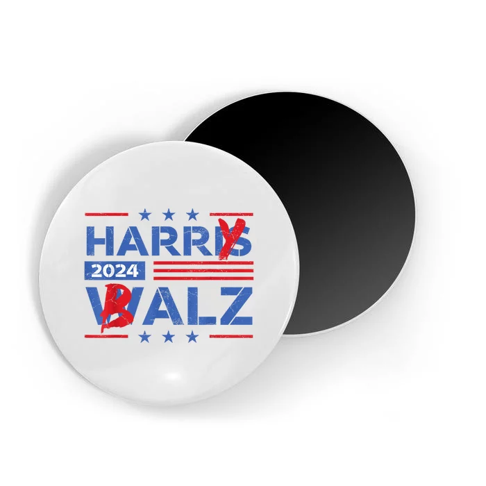 Vintage Harris Walz 24 Harry Balz 2024 Meme Democratics Vote Magnet