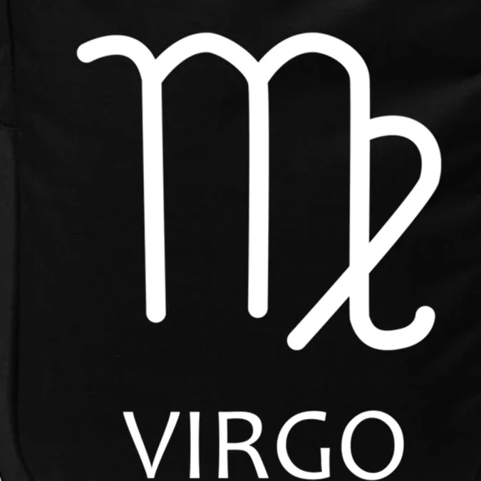 Virgo Horoscope Zodiac Sign Astrology Gray And Black Gift Impact Tech Backpack