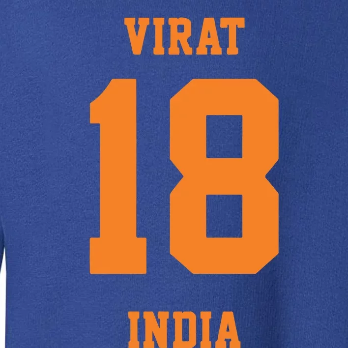 Virat India 18 Toddler Sweatshirt