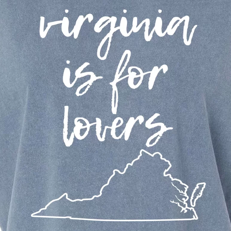 Virginia Is 4 Lovers Outdooors VA For Nature Virginians Gift Garment-Dyed Women's Muscle Tee