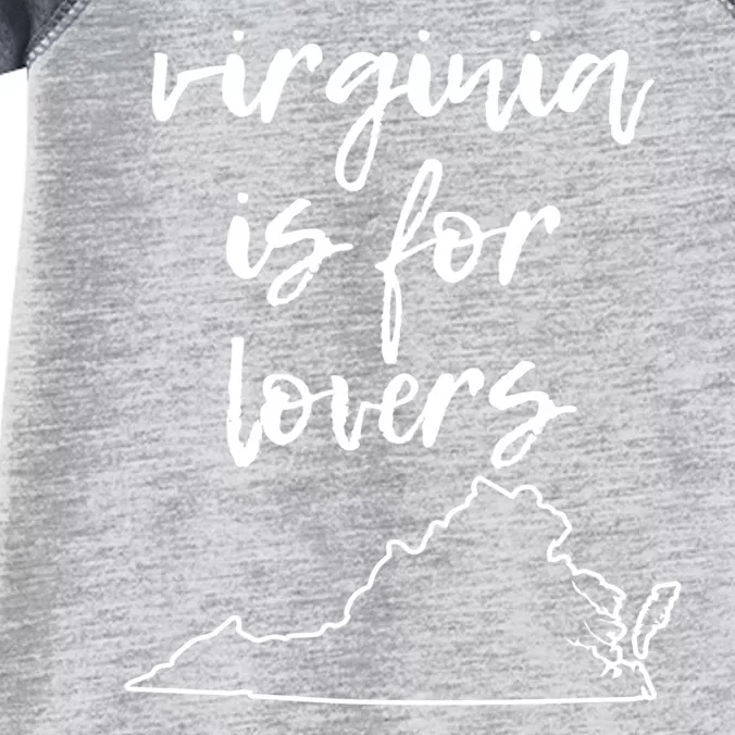 Virginia Is 4 Lovers Outdooors VA For Nature Virginians Gift Infant Baby Jersey Bodysuit