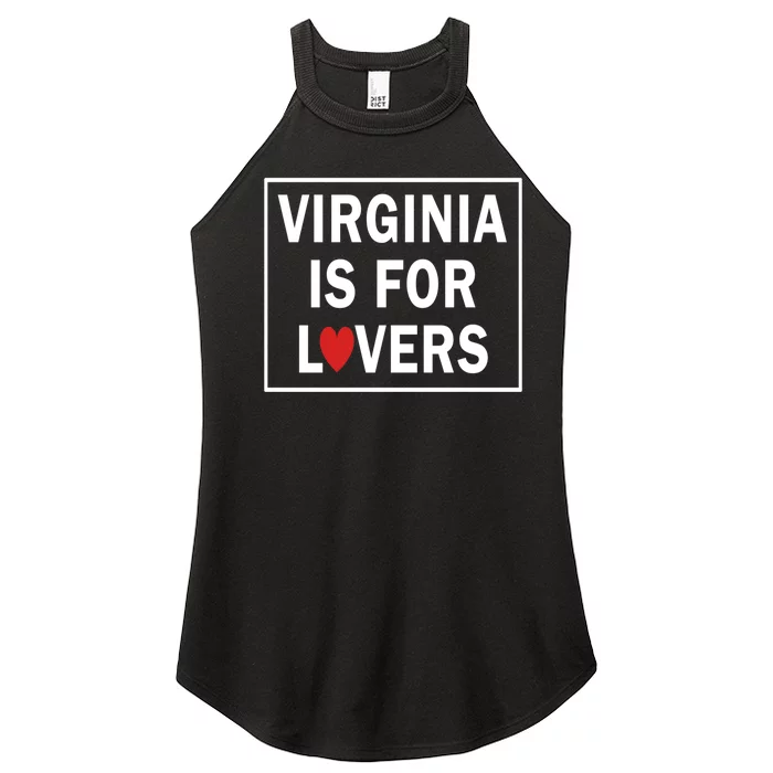 Virginia Is 4 Lovers Outdooors VA For Nature Virginians Gift Women’s Perfect Tri Rocker Tank