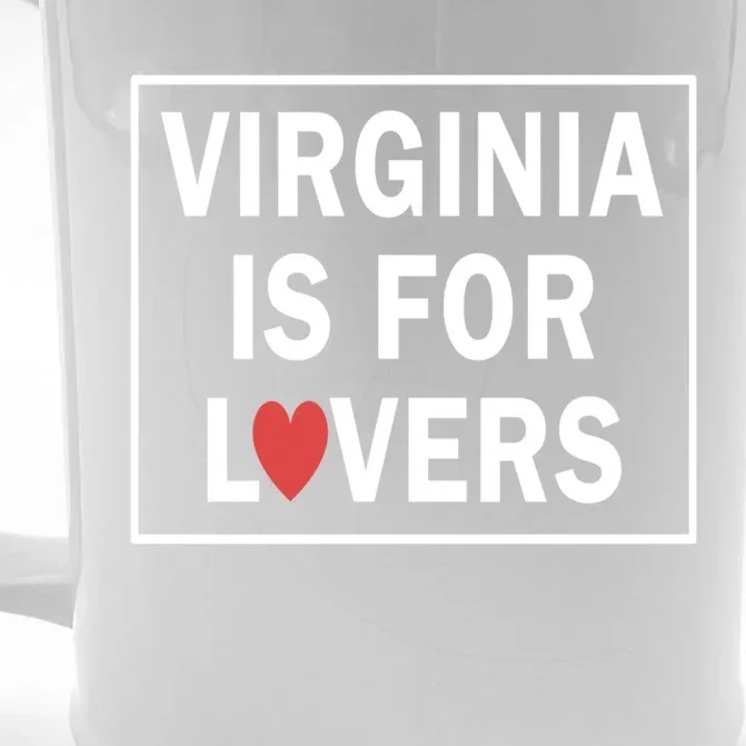 Virginia Is 4 Lovers Outdooors VA For Nature Virginians Gift Front & Back Beer Stein