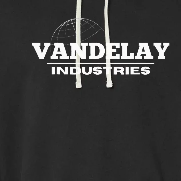 Vandelay Industries 90s Pop Culture Garment-Dyed Fleece Hoodie