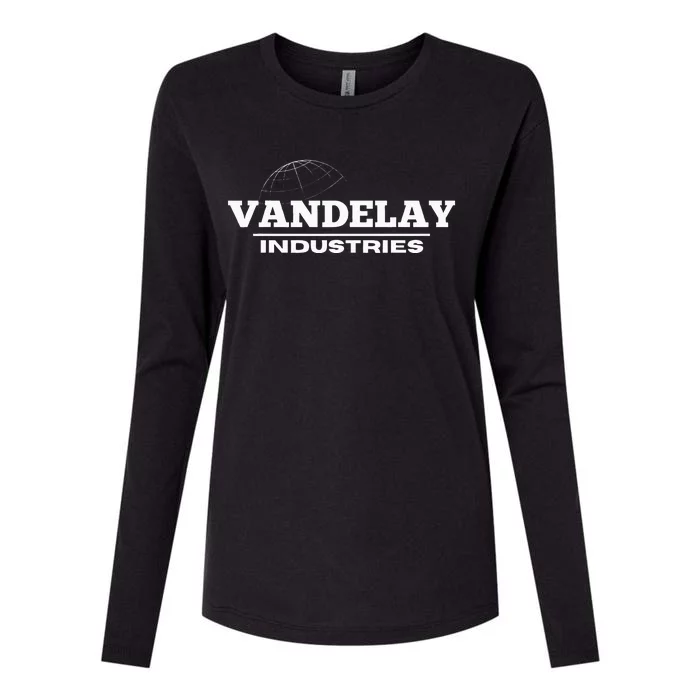 Vandelay Industries 90s Pop Culture Womens Cotton Relaxed Long Sleeve T-Shirt