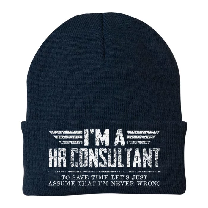 Vintage IM A Hr Consultant Knit Cap Winter Beanie