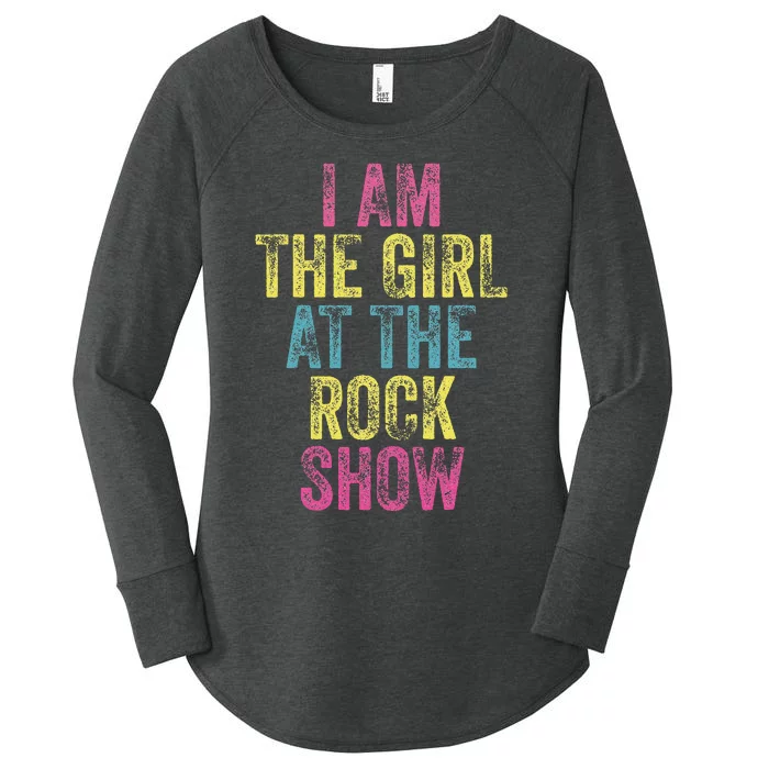 Vintage I Am The At The Rock Show Women's Perfect Tri Tunic Long Sleeve Shirt