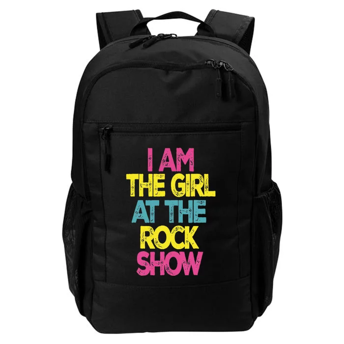 Vintage I Am The Girl At The R.O.C.K. Show Daily Commute Backpack