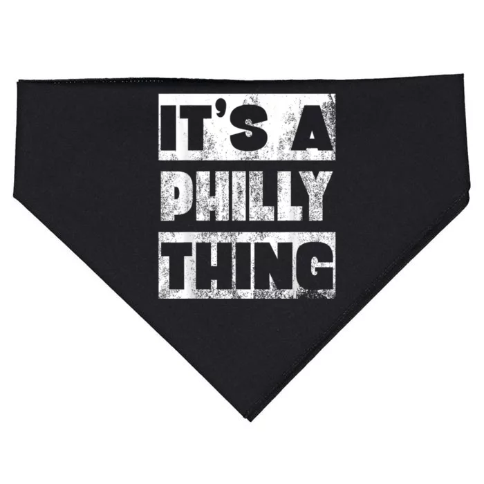 Vintage It's A Philly Thing Philadelphia Football Slogan Its A Philly Thing USA-Made Doggie Bandana