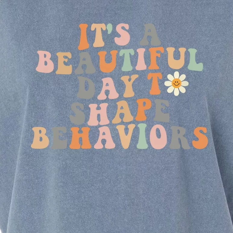 Vintage Its A Beautiful Day To Shape Behaviors Retro Funny Garment-Dyed Women's Muscle Tee