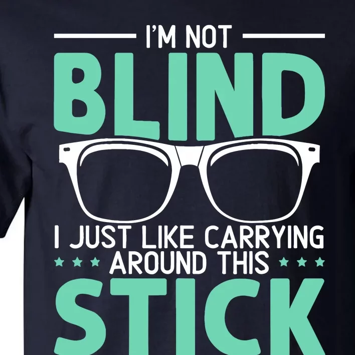 Visually Impaired Braille Visual Blind Awareness Tall T-Shirt