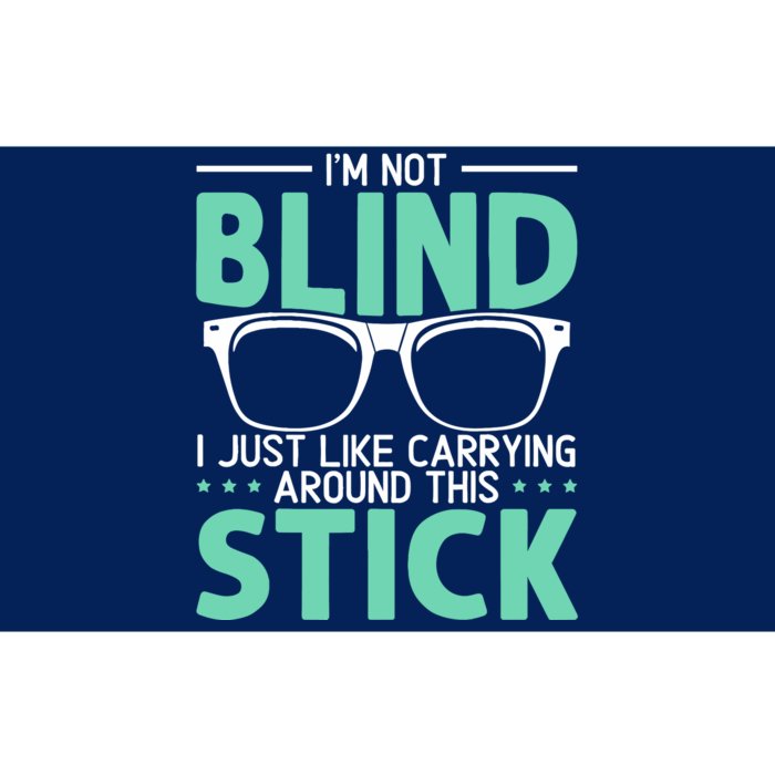 Visually Impaired Braille Visual Blind Awareness Bumper Sticker