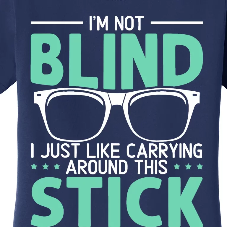 Visually Impaired Braille Visual Blind Awareness Women's T-Shirt