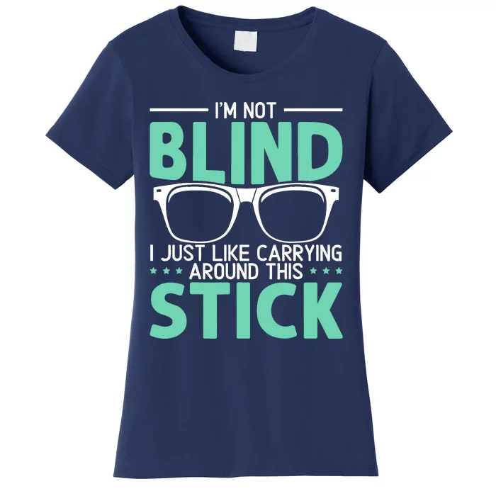 Visually Impaired Braille Visual Blind Awareness Women's T-Shirt