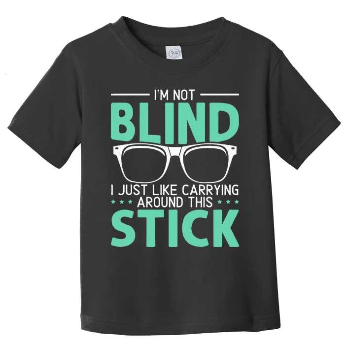 Visually Impaired Braille Visual Blind Awareness Toddler T-Shirt