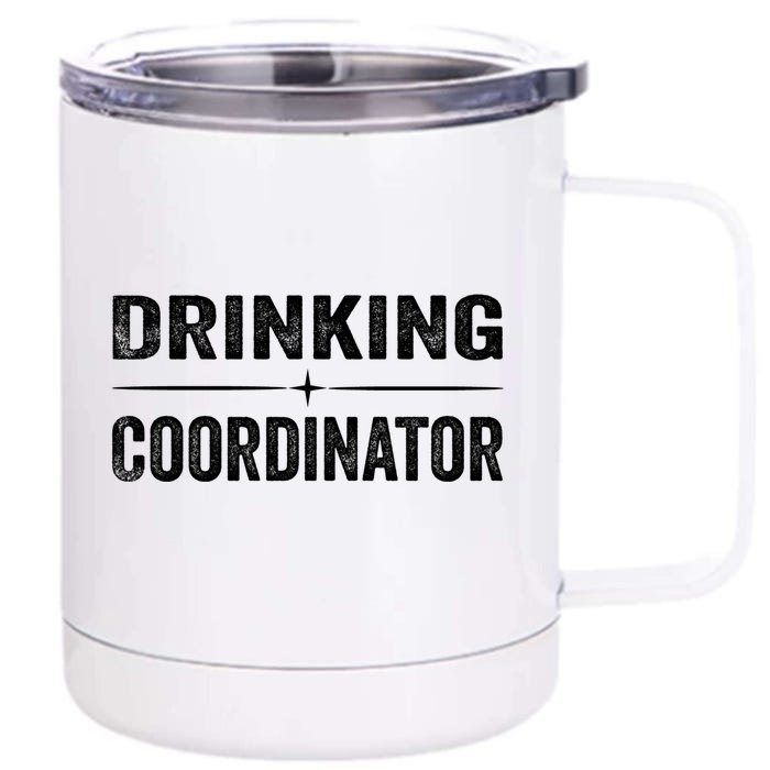 Vintage Ing Coordinator Tee Gift Front & Back 12oz Stainless Steel Tumbler Cup