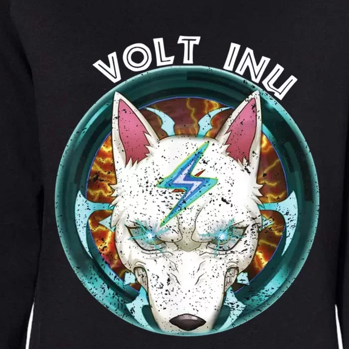 Volt Inu Crypto Token Cryptocurrency Wallet Volt Inu Womens California Wash Sweatshirt