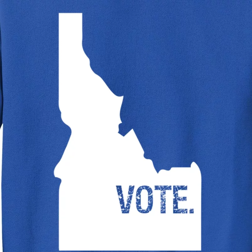 Vote Idaho Cool Gift Election Day State Voting Gift Tall Sweatshirt