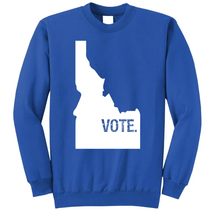 Vote Idaho Cool Gift Election Day State Voting Gift Tall Sweatshirt