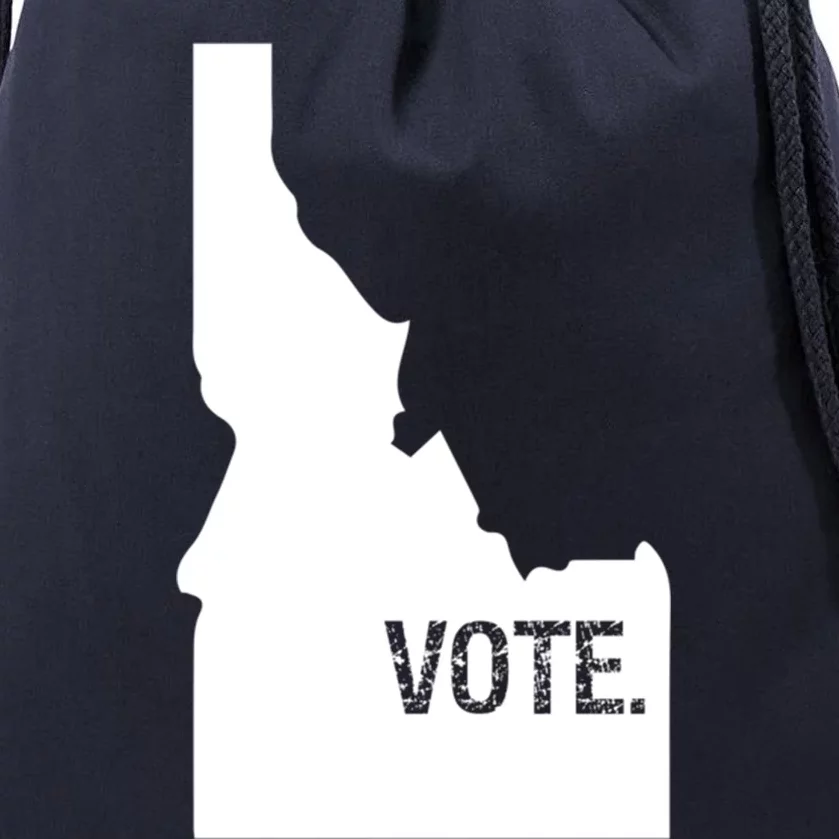 Vote Idaho Cool Gift Election Day State Voting Gift Drawstring Bag