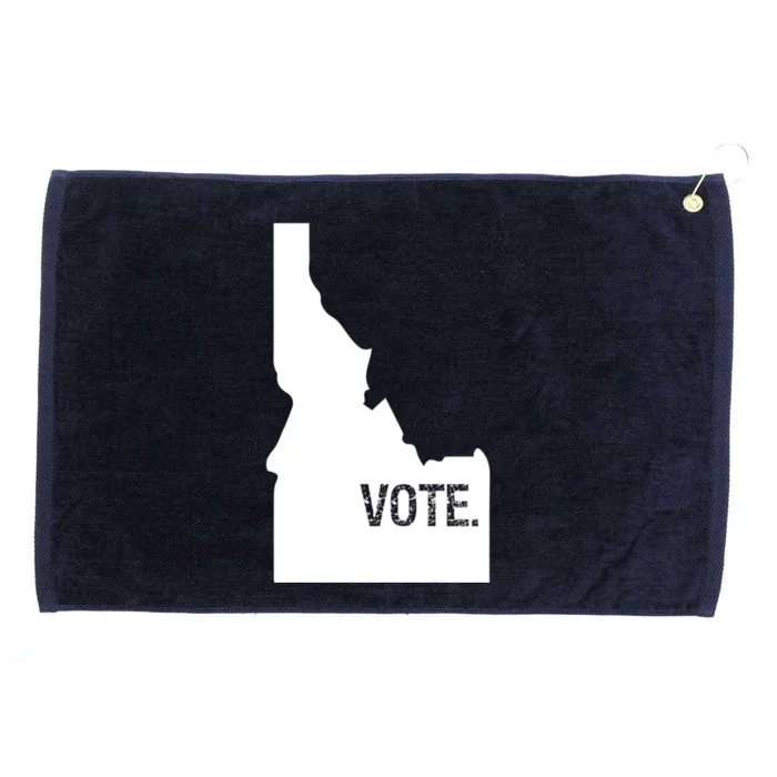 Vote Idaho Cool Gift Election Day State Voting Gift Grommeted Golf Towel