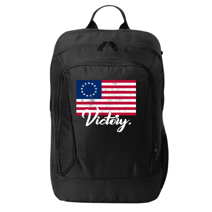 Victory America Betsy Ross Flag 1776 City Backpack