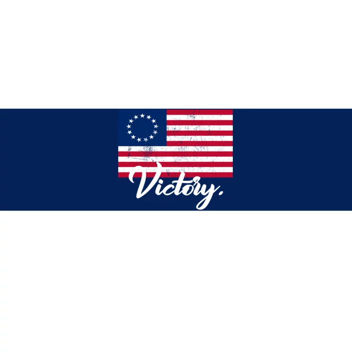 Victory America Betsy Ross Flag 1776 Bumper Sticker