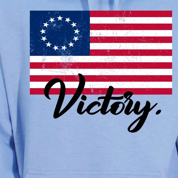 Victory America Betsy Ross Flag 1776 Unisex Surf Hoodie