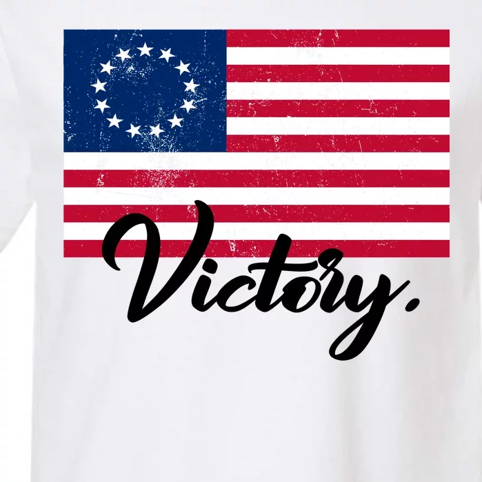 Victory America Betsy Ross Flag 1776 Garment-Dyed Heavyweight T-Shirt